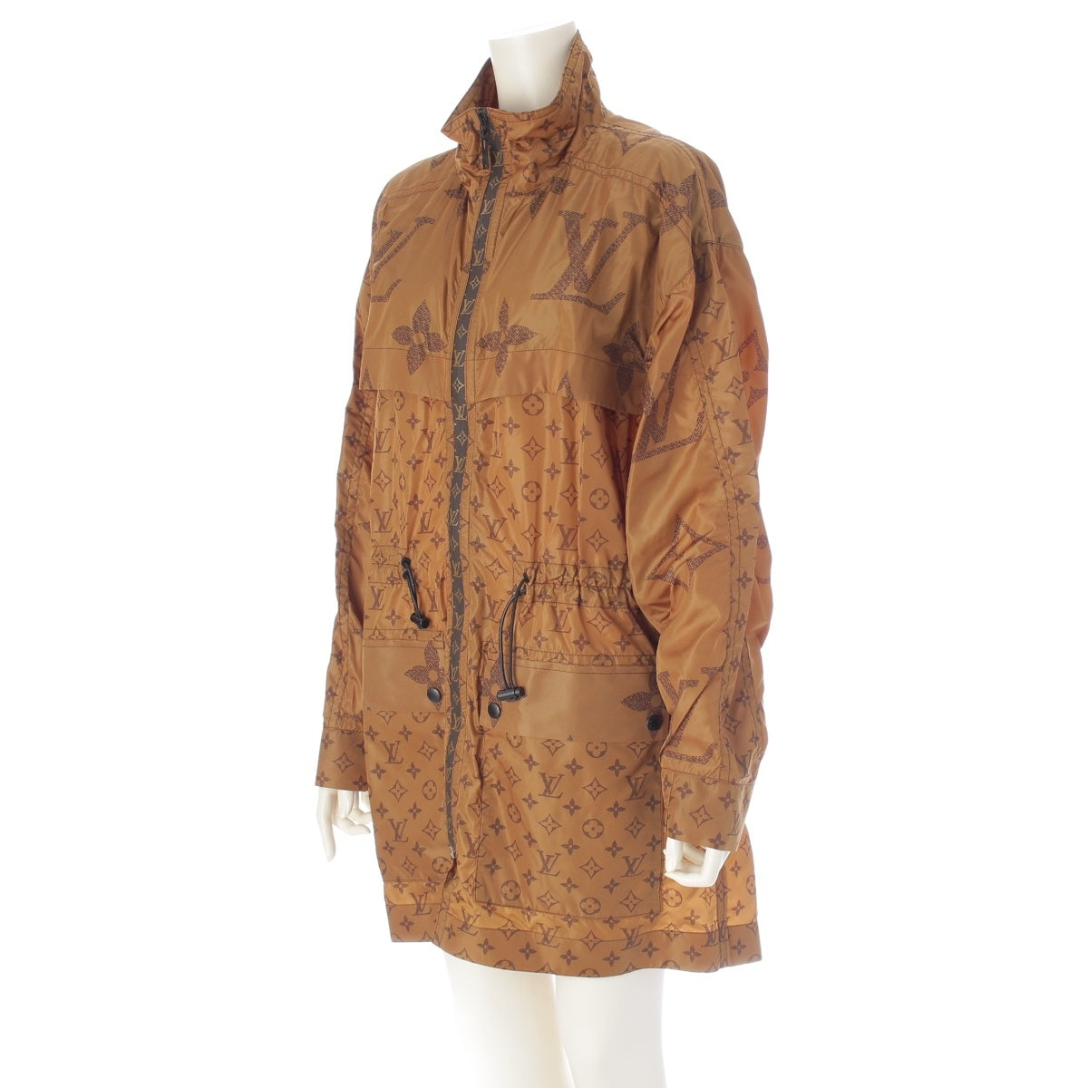 LOUIS VUITTON Nylon Monogram Giant Coat Nylon jacket Brown 36