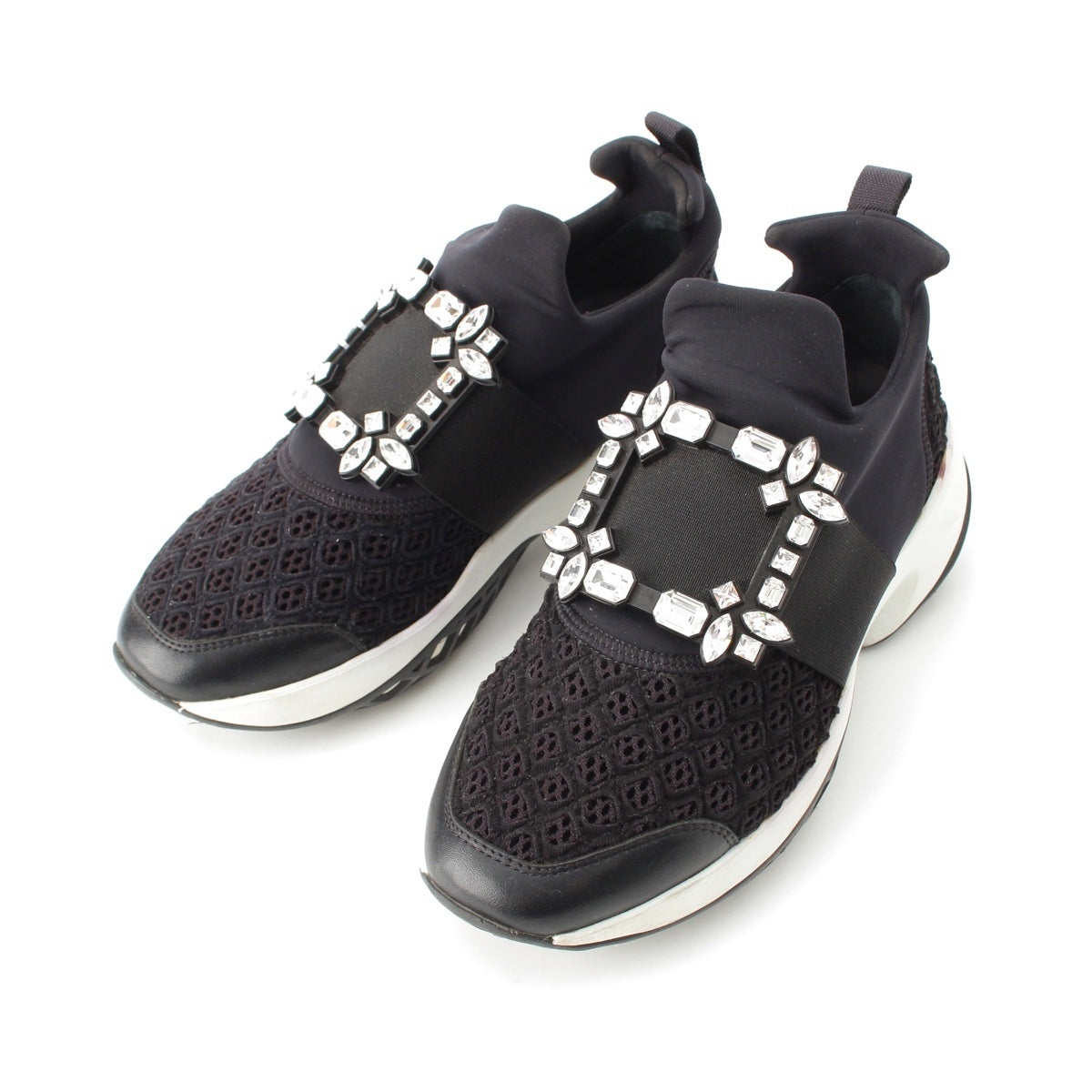 Roger Vivier Viv Lan sneakers shoes RVW50624180KOTB999 black 37