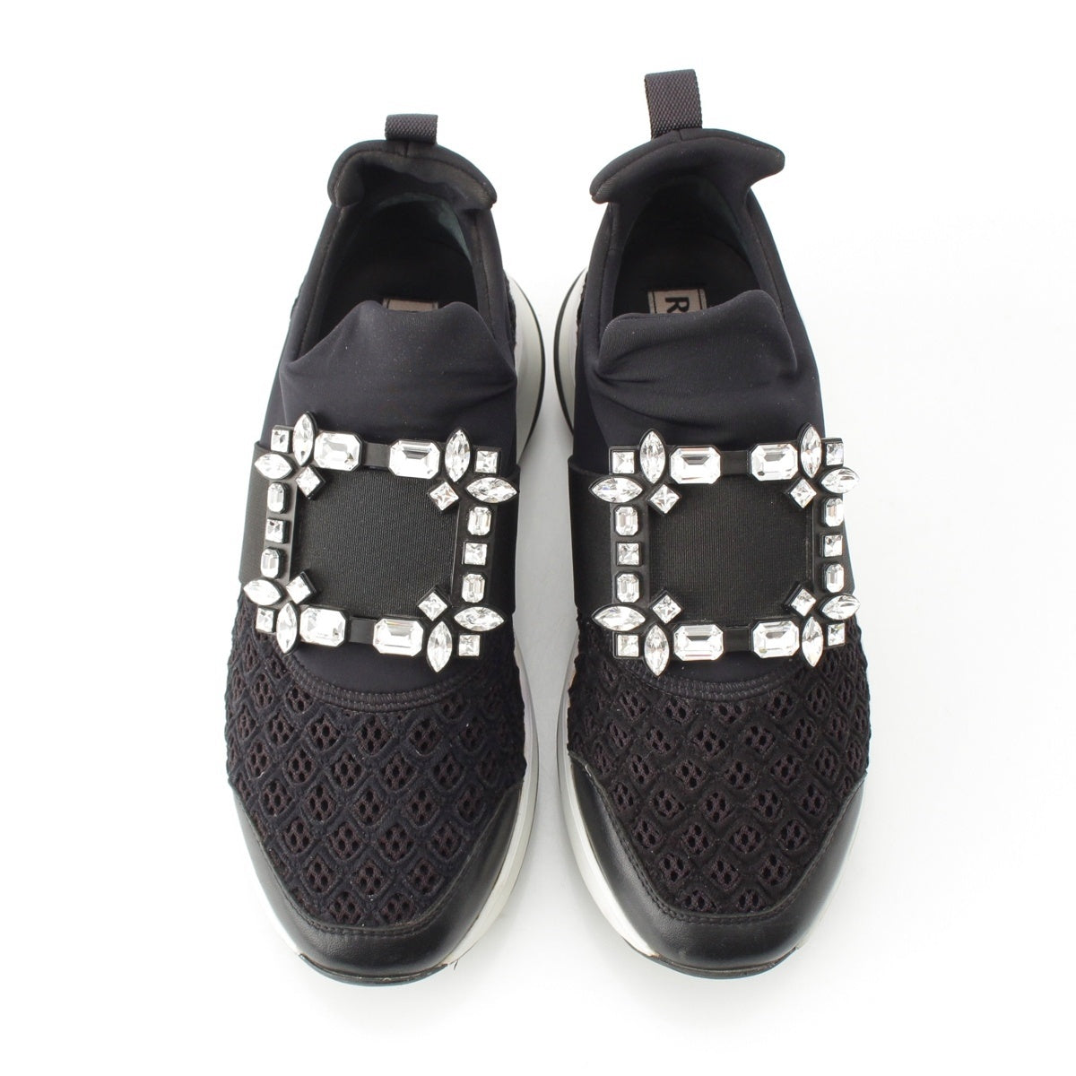 Roger Vivier Viv Lan sneakers shoes RVW50624180KOTB999 black 37