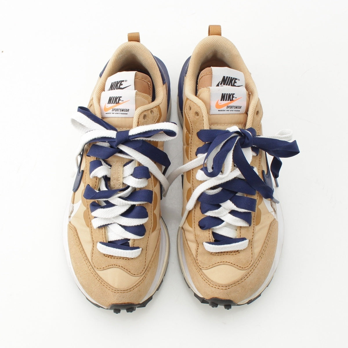 Sacai Nike Vapor Waffle Low-Cut sneakers shoes DD1875-200 Beige 9.1"