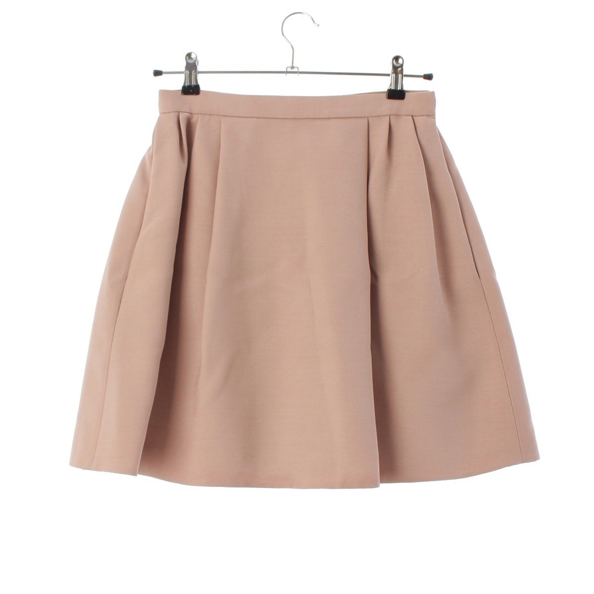 Dior Wool silk Flare Midi skirt Bottoms pink 42