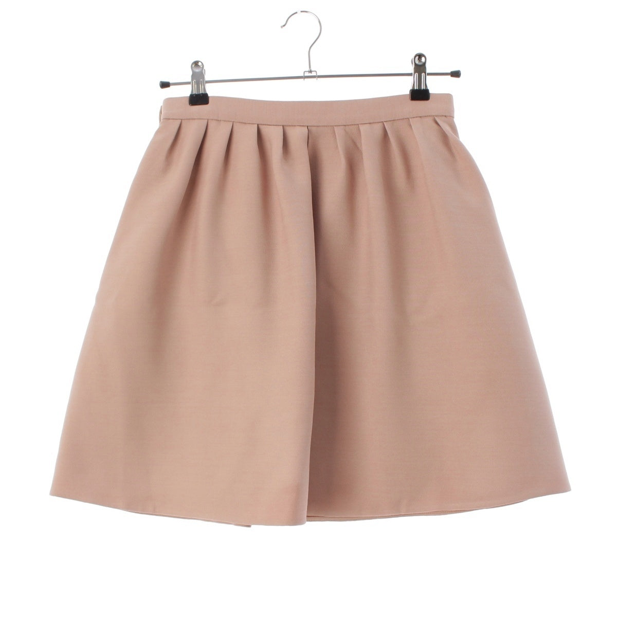 Dior Wool silk Flare Midi skirt Bottoms pink 42