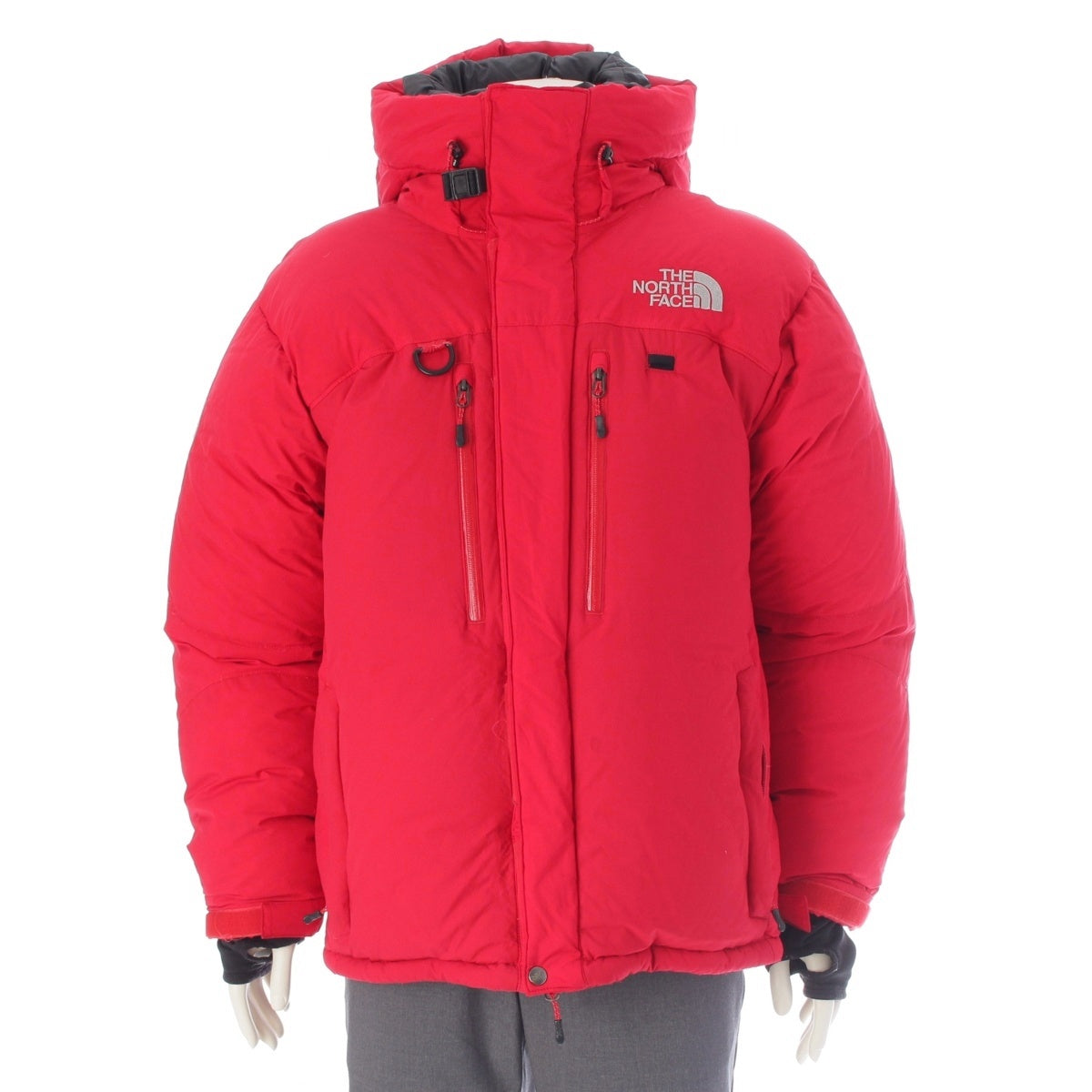 THE NORTH FACE HIMALAYAN PARKA Himalayan Parka Summit series down coat outer Red M