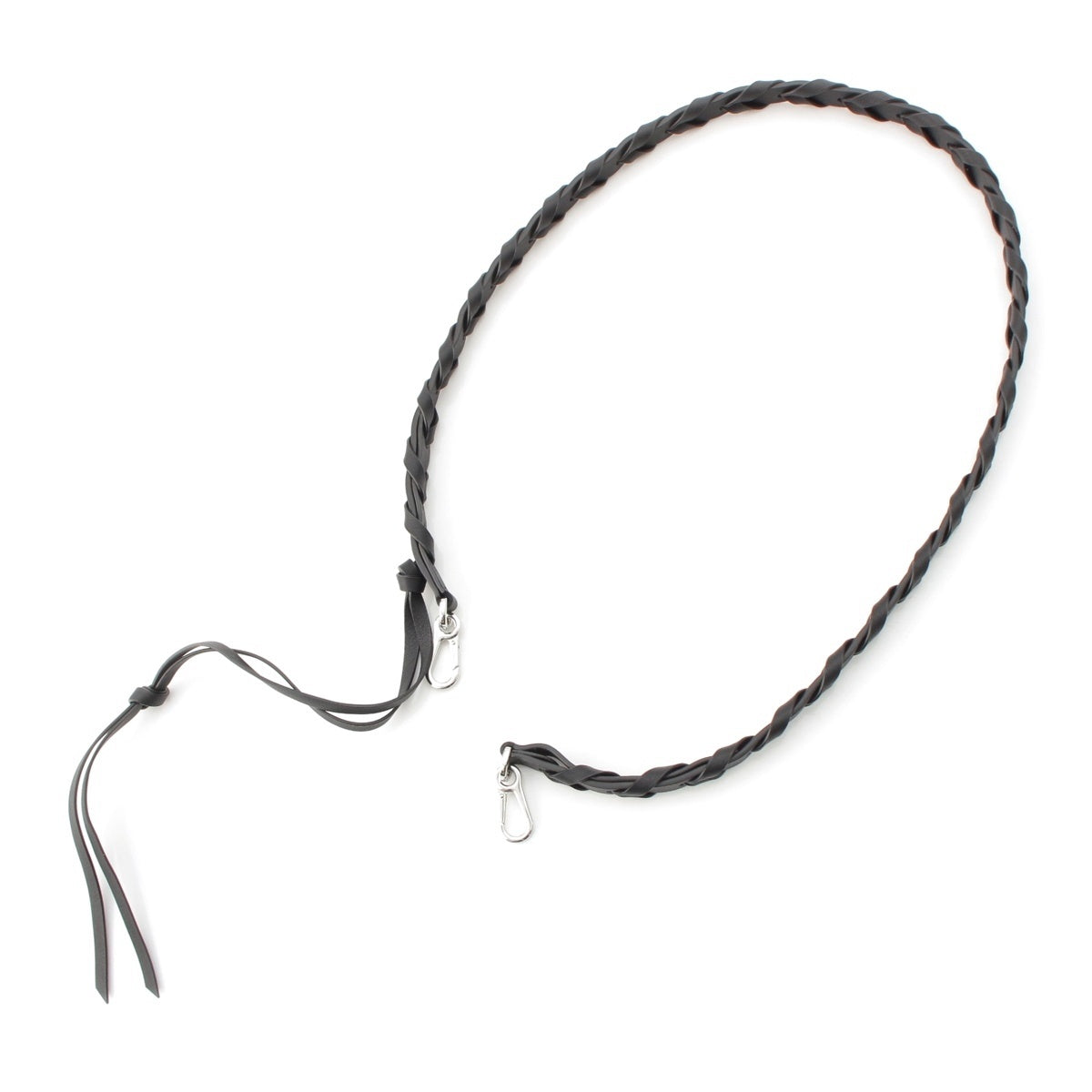 LOEWE Classic calf Braided Shoulder strap C073S49X01 black