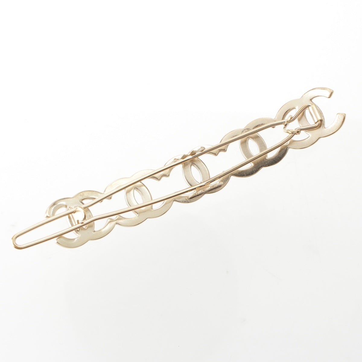 CHANEL 5 consecutive COCO Mark Valletta hair accessory Gold x Black