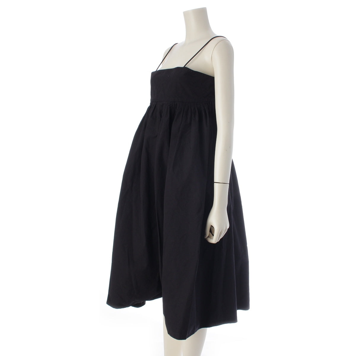 Drawer cotton camisole one piece dress 6524-299-1640 black 36