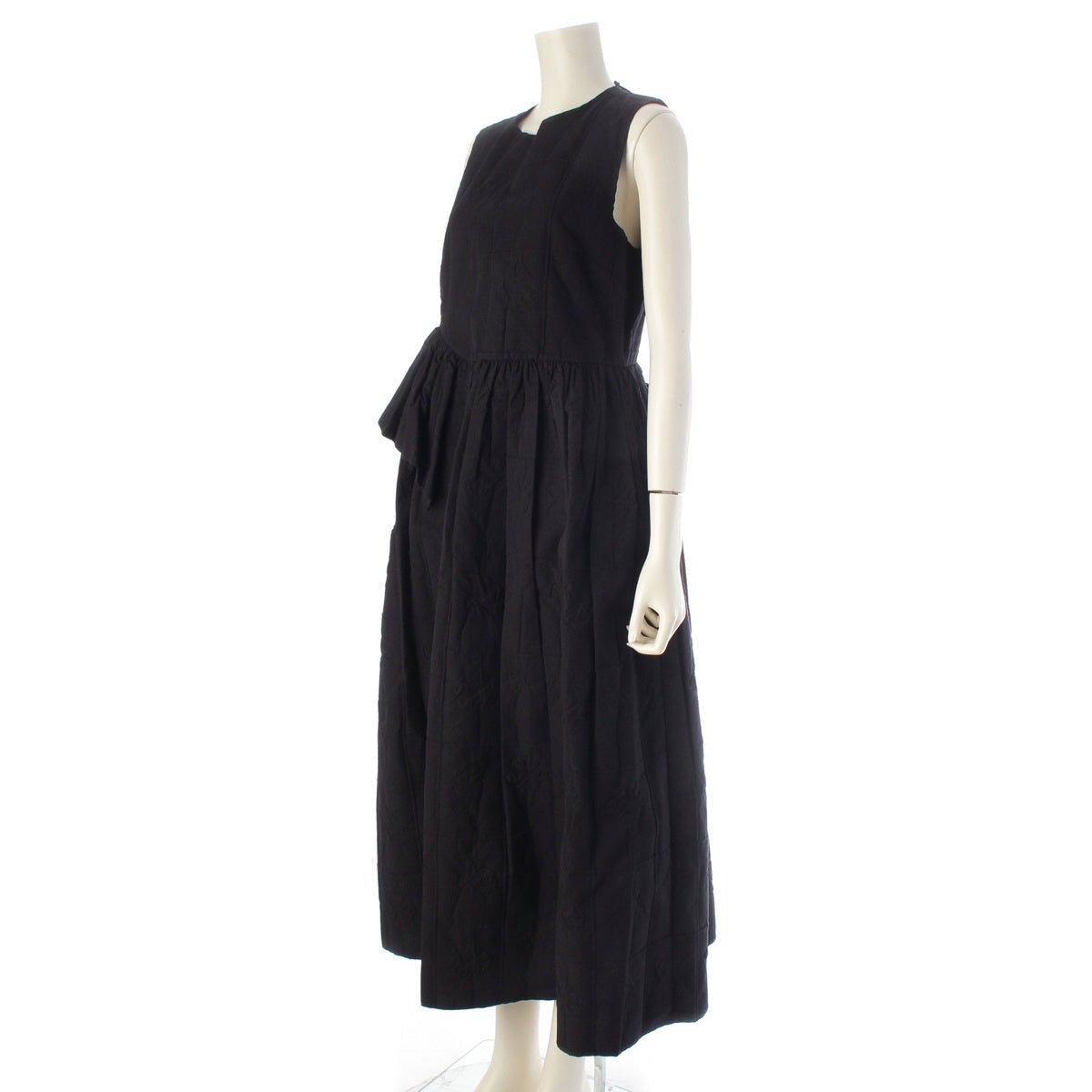 Cecilie Bahnsen DITTE DRESS Back ribbon sleeveless one piece dress 2.22RTW10038 black UK8