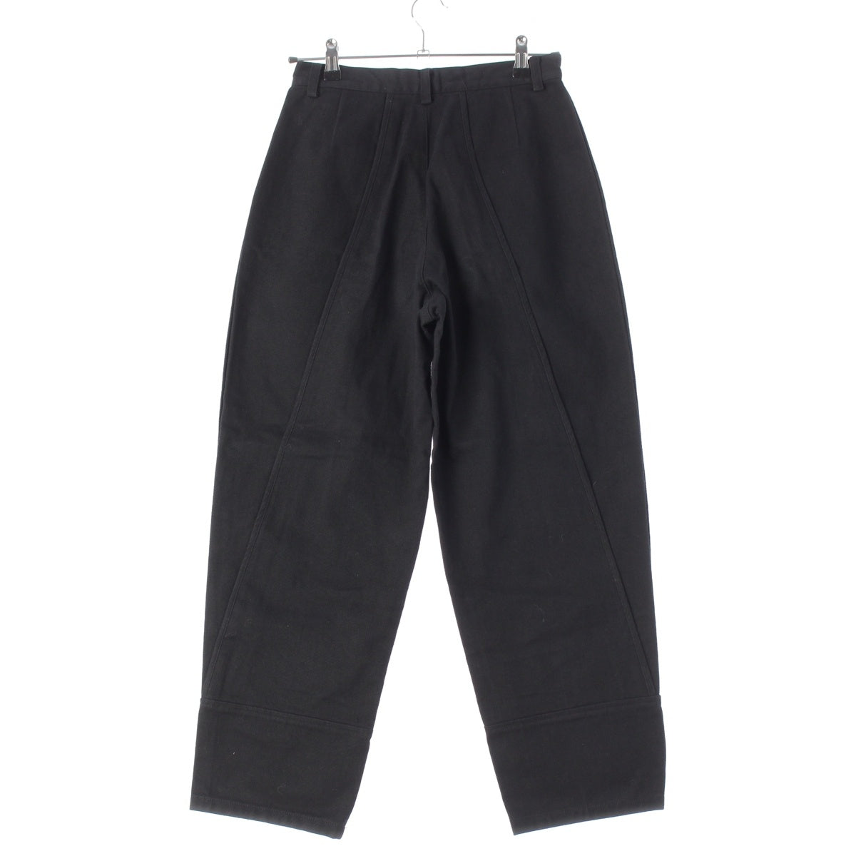 ISSEY MIYAKE cotton Brush Tag Katsuragi Modified Wide Tapered Pants Bottoms LG44254 Navy M