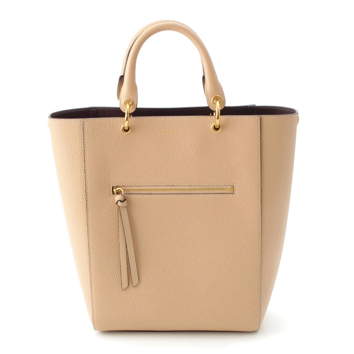 MULBERRY Maple leather 2WAY Tote Bag beige