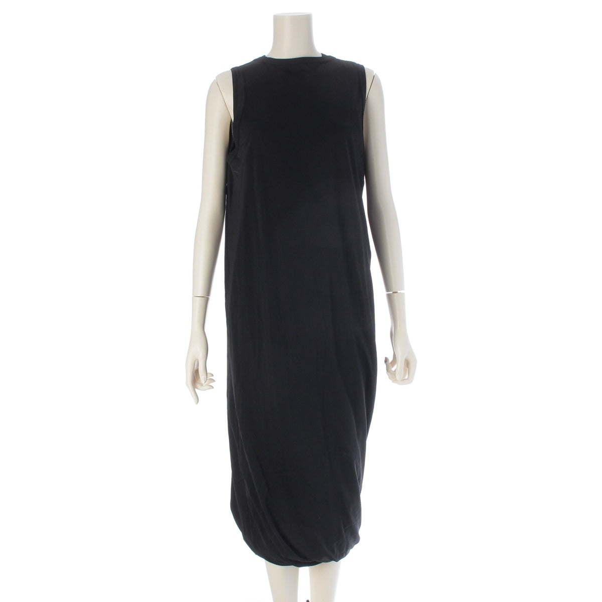 robe de chambre COMME des GARCONS Nylon Vintage sleeveless double layer one piece RT-110480 black