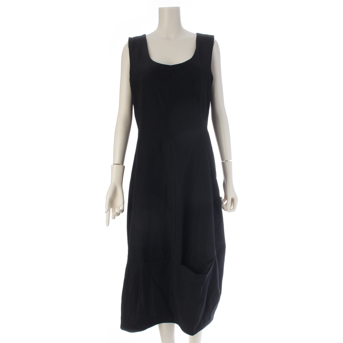 COMME des GARCONS Vintage sleeveless one piece dress GO-11061 black M