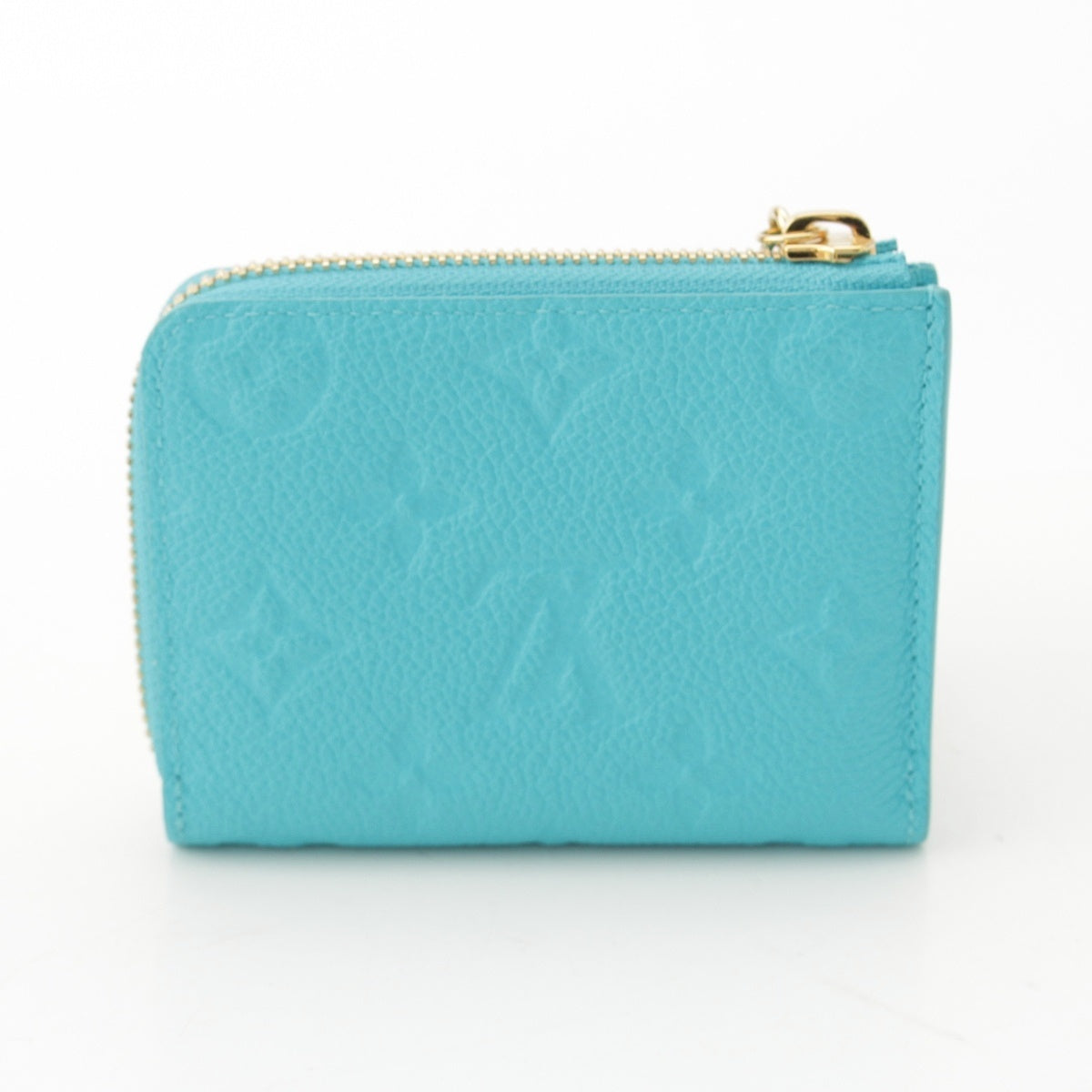 LOUIS VUITTON Takashi Murakami Portefeuille Noah Calfskin Compact Wallet Card Coin case L-shaped fastener M13801 Kabira Blue M