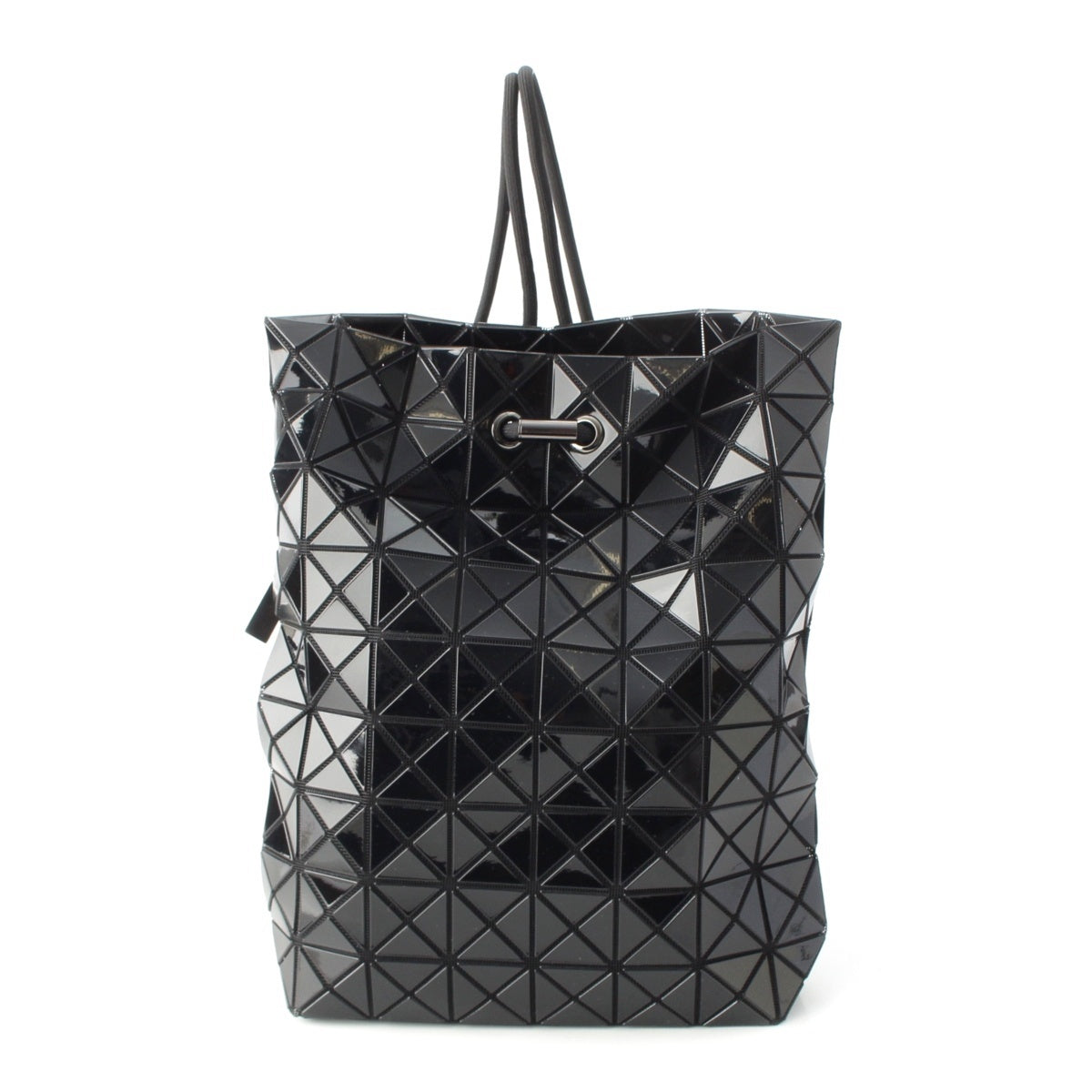 BAO BAO ISSEY MIYAKE enamel Backpack Backpack Daypack BB83-AG532 black