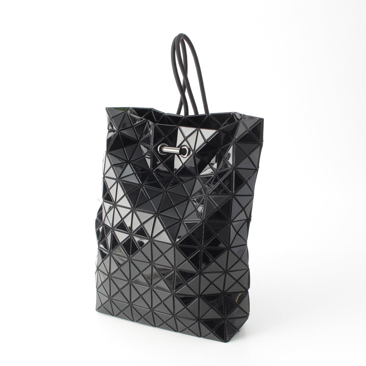 BAO BAO ISSEY MIYAKE enamel Backpack Backpack Daypack BB83-AG532 black
