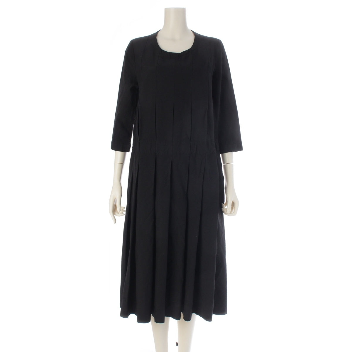 COMME des GARCONS COMME des GARCONS CommeCom Tuck Pleated one piece RR-O005 black S
