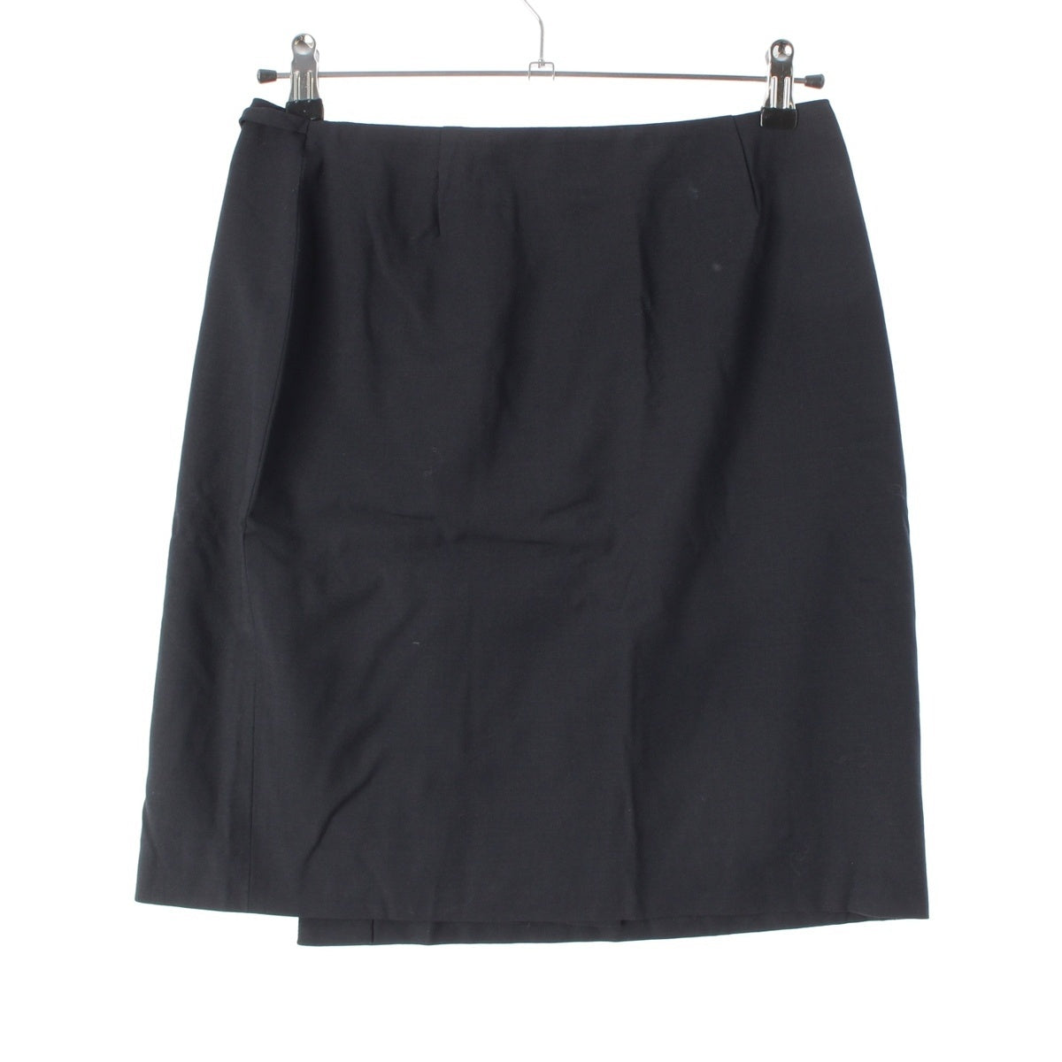 GUCCI wool G Square Wrap skirt black 40