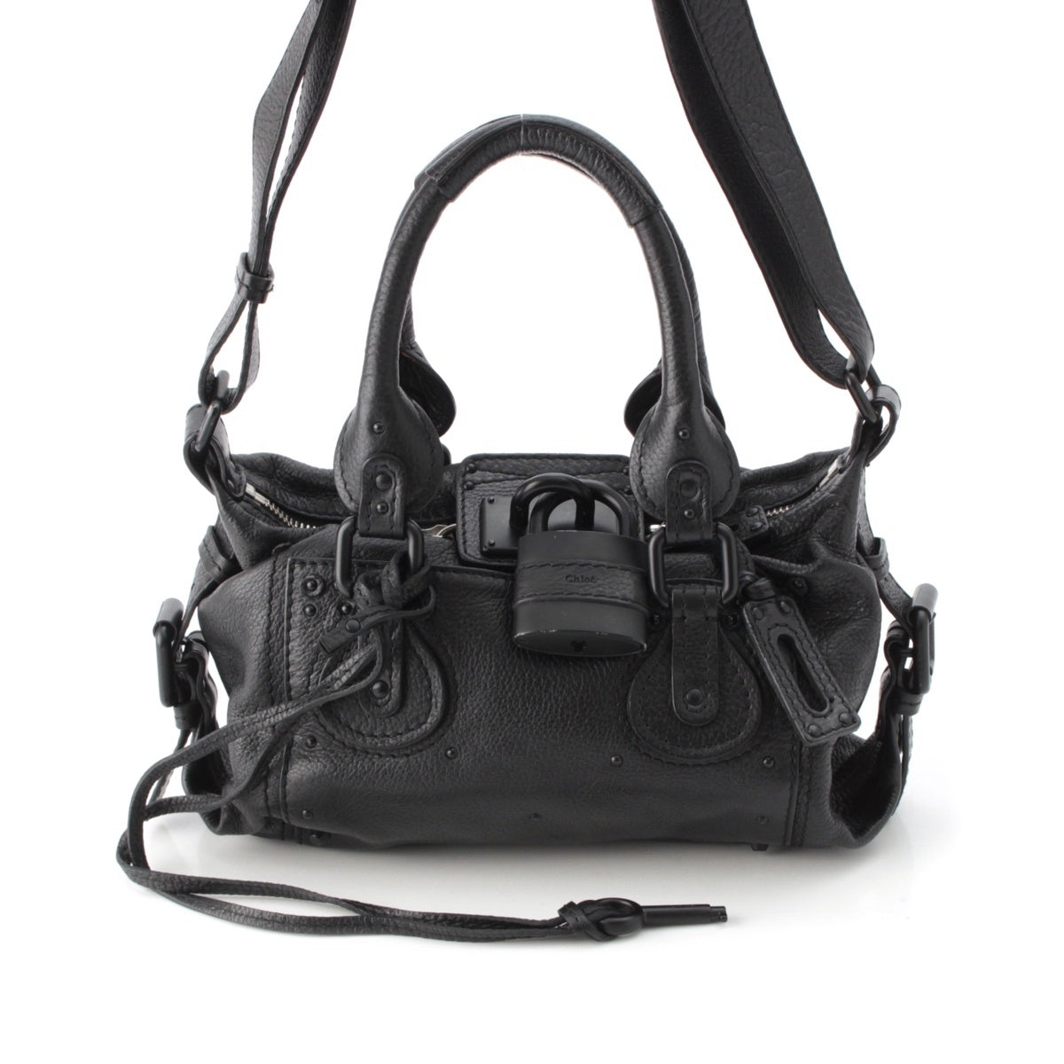 Chloe Paddington leather 2WAY Shoulder Handbag black