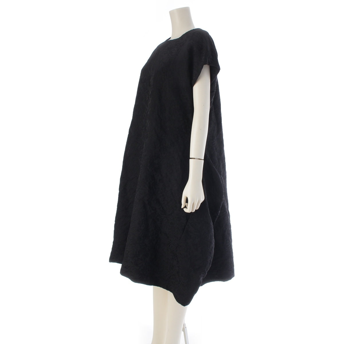 COMME des GARCONS COMME des GARCONS Floral print jacquard sleeveless top one piece RL-O002 black XS