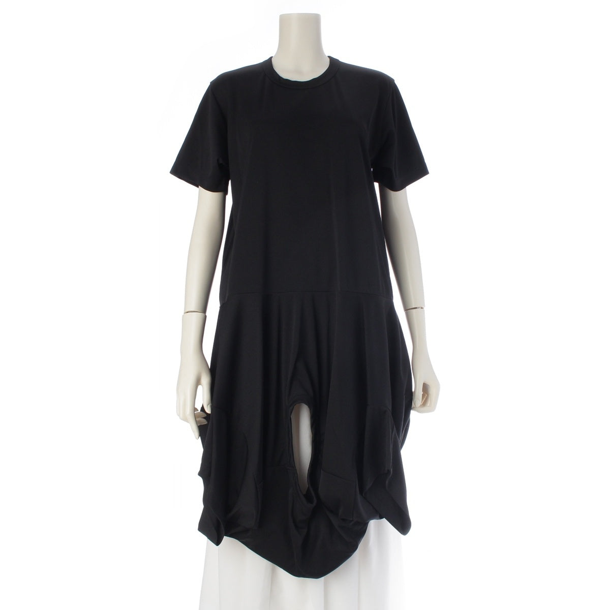 COMME des GARCONS Modified cutout short sleeve Cut GK-T010 black L