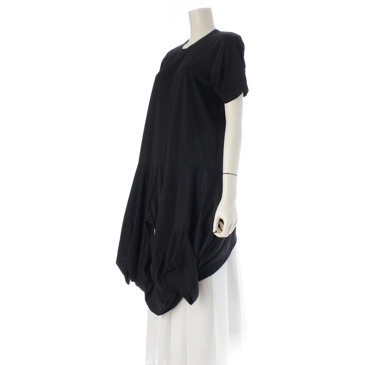 COMME des GARCONS Modified cutout short sleeve Cut GK-T010 black L