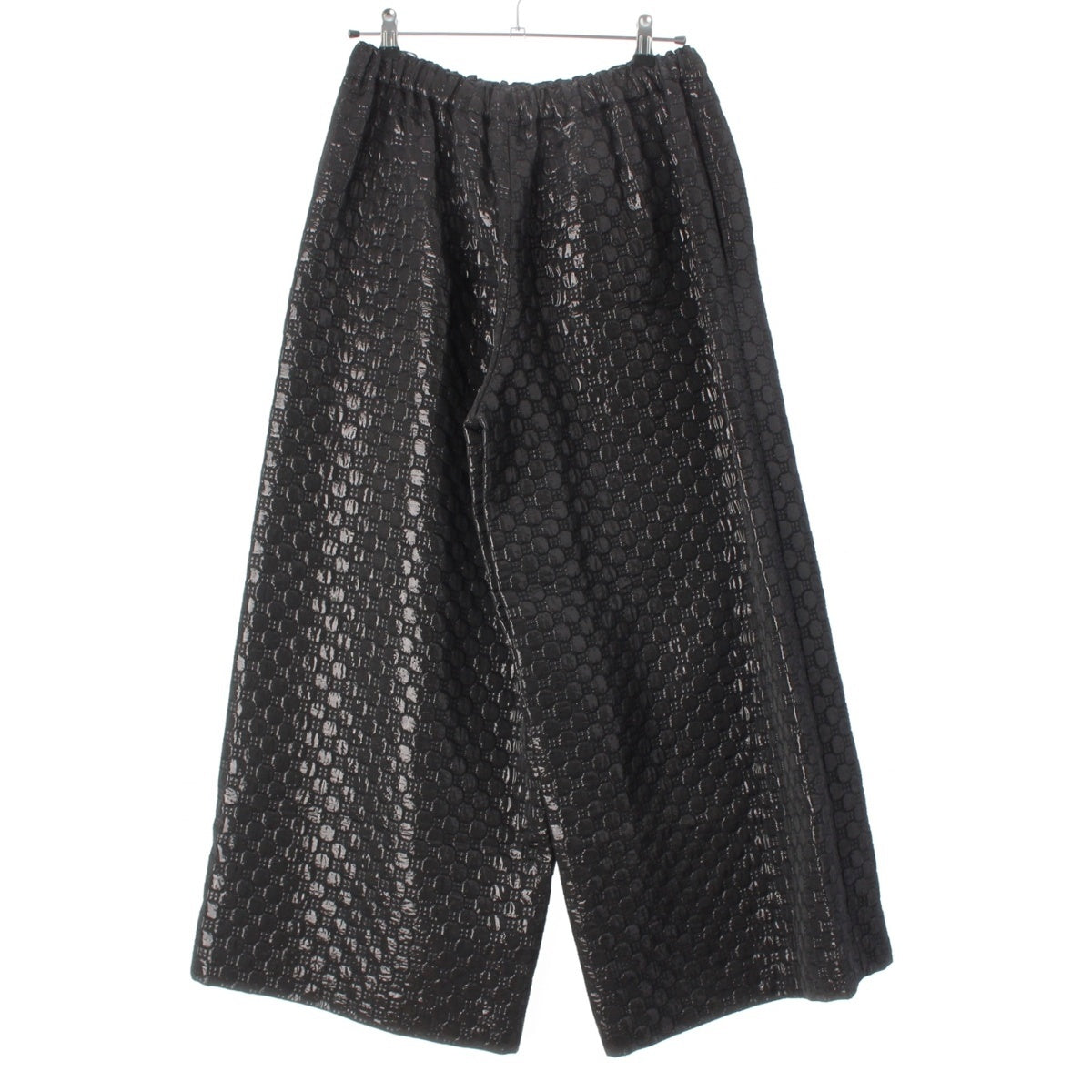 COMME des GARCONS wool Glitter Honeycomb Gaucho Pants Pants GO-P026 black L