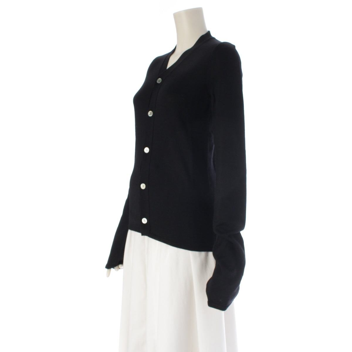 COMME des GARCONS wool Long sleeve cardigan GN-N017 black XS