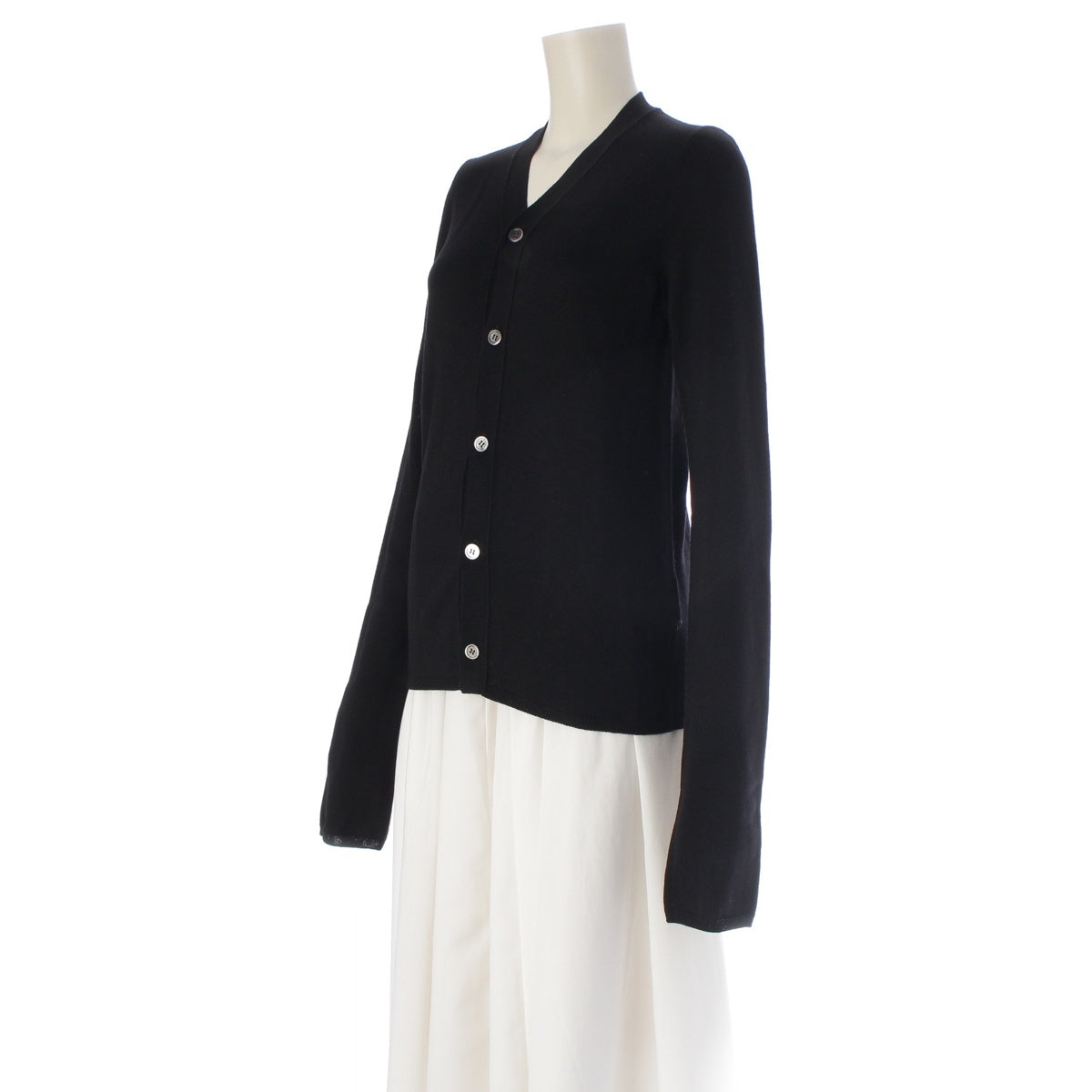 COMME des GARCONS wool Long sleeve cardigan GN-N017 black S