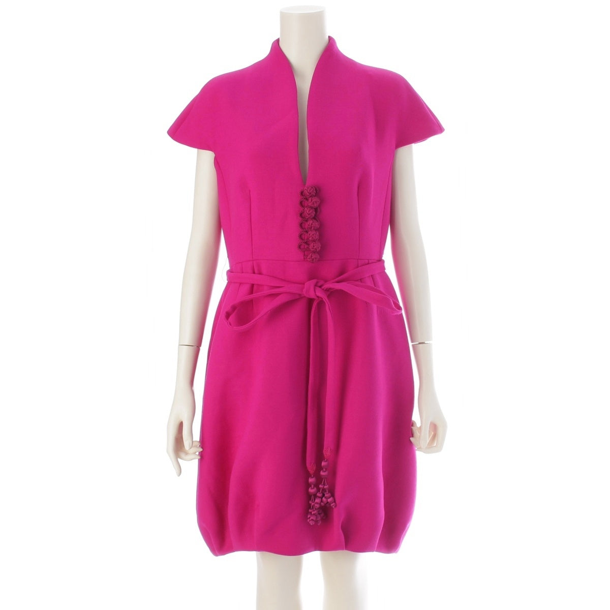 Christian Dior Wool silk Sleeveless dress one piece 9H21641L1110 pink F40