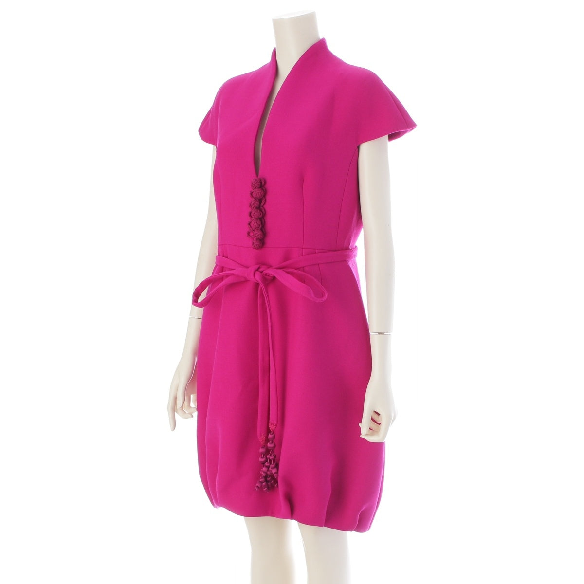 Christian Dior Wool silk Sleeveless dress one piece 9H21641L1110 pink F40