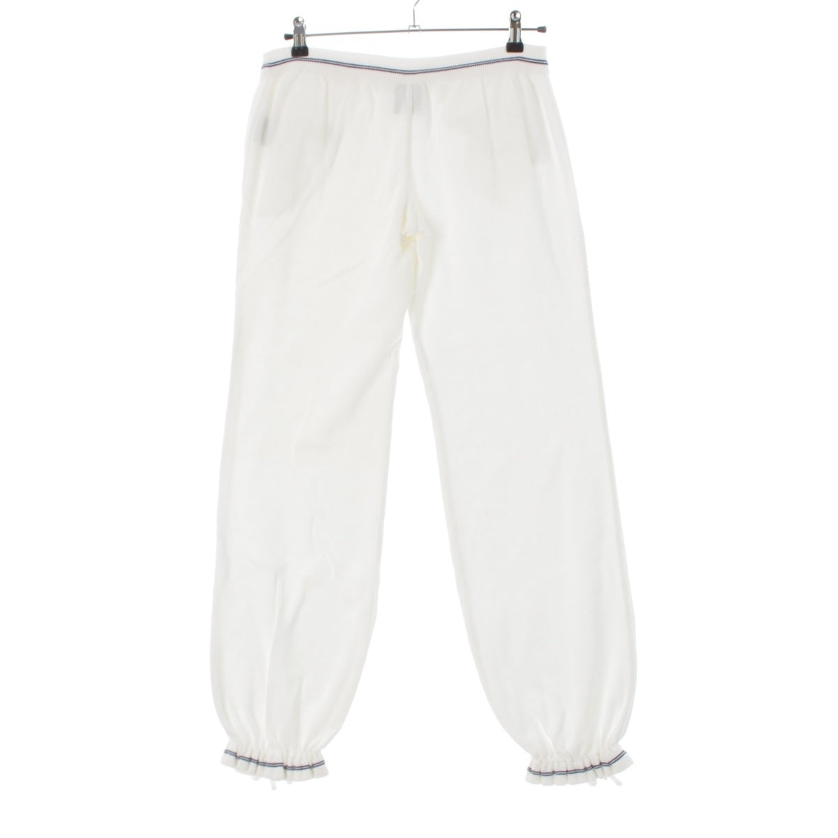CHANEL Chanel sports cotton COCO Mark embroidery Pants P25334 white 38