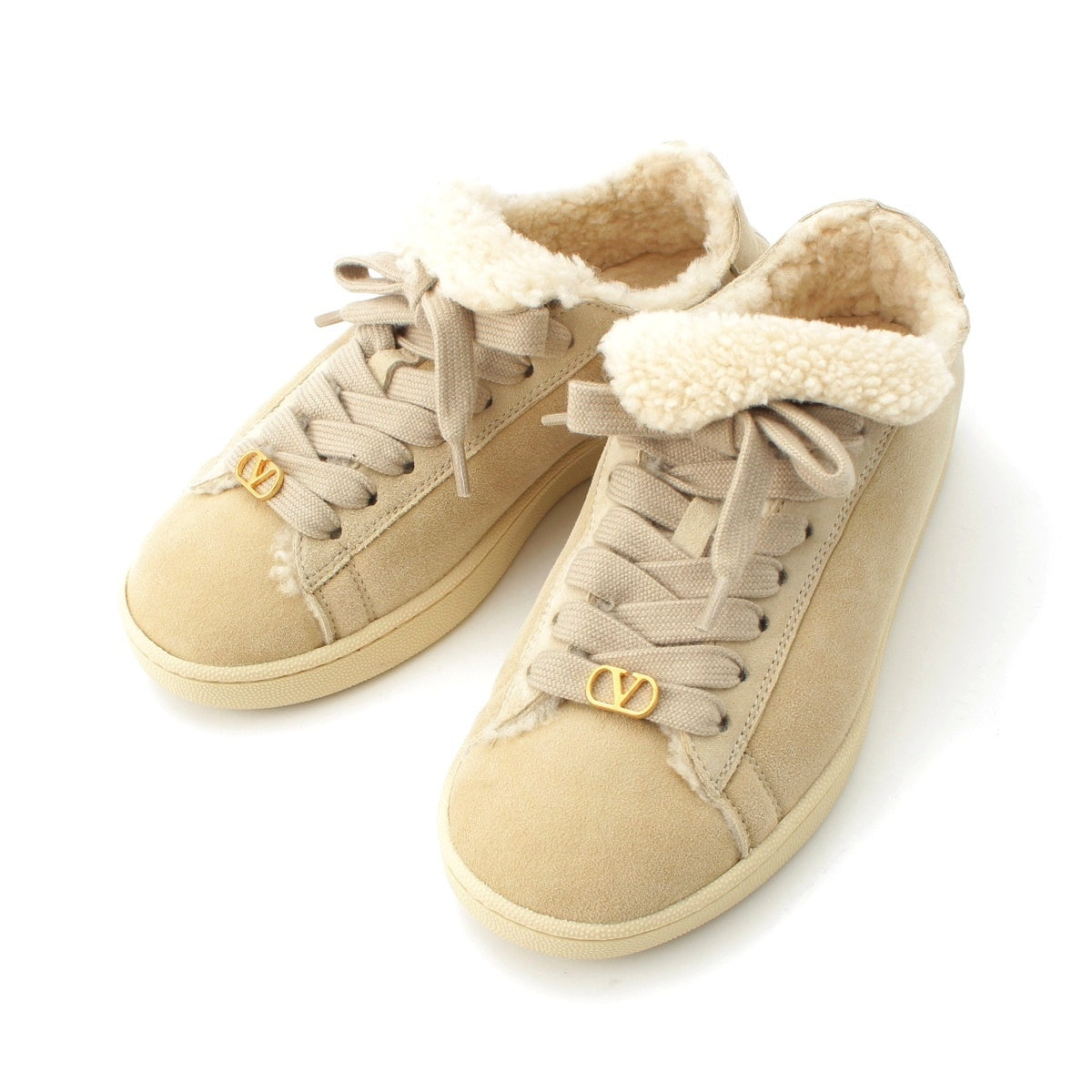 VALENTINO Mouton Low top sneakers shoes 7W0S0LX9 Green system 35