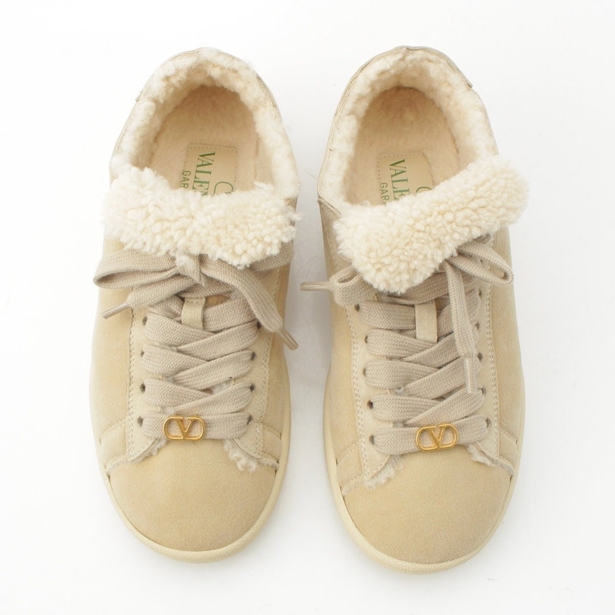 VALENTINO Mouton Low top sneakers shoes 7W0S0LX9 Green system 35