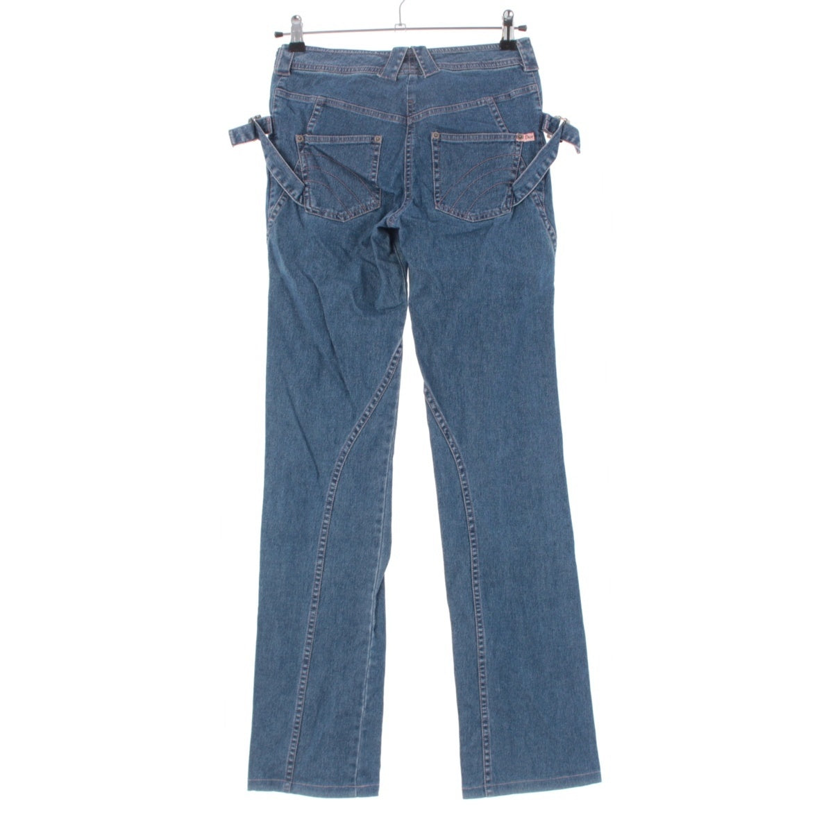 Dior cotton Galliano Adjuster Design Jeans Denim pants 3P12044511 Indigo 38