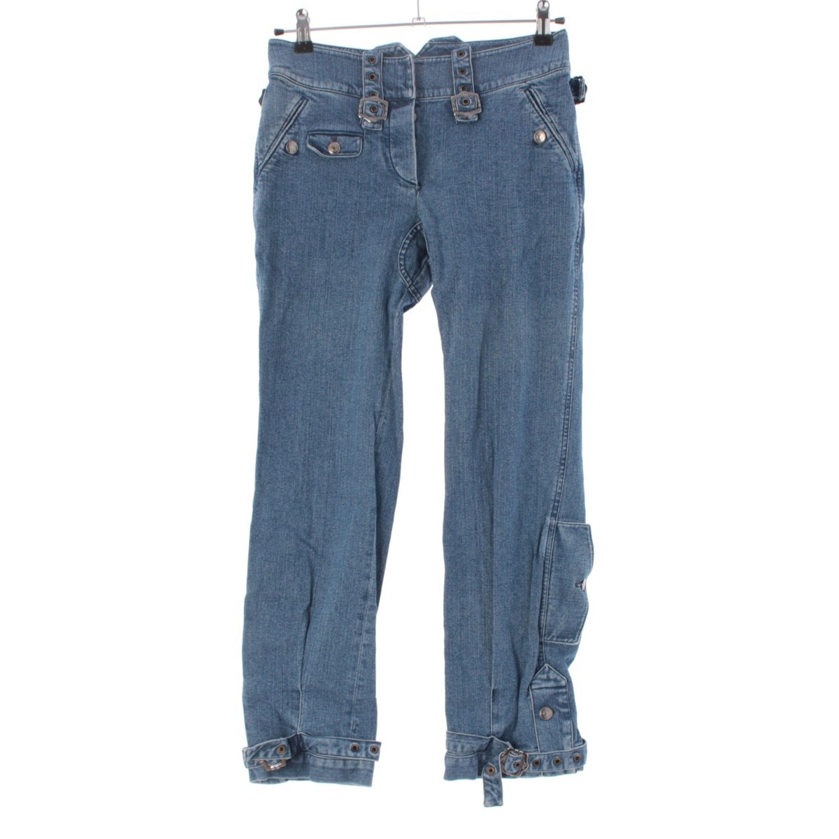 Dior cotton Gimmick Design Denim pants 3A12044001 Indigo 38