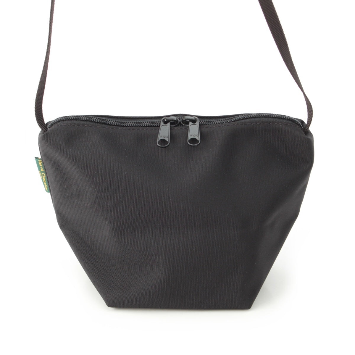 Herve Chapelier Nylon Boat type Shoulder Bag 2885N Noir S