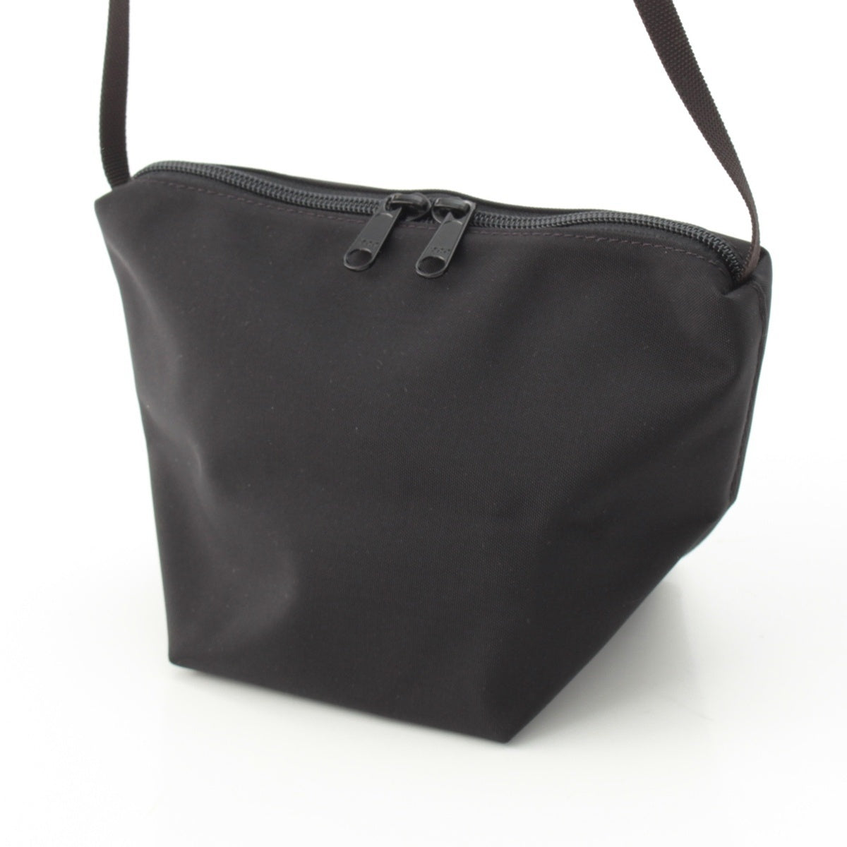 Herve Chapelier Nylon Boat type Shoulder Bag 2885N Noir S