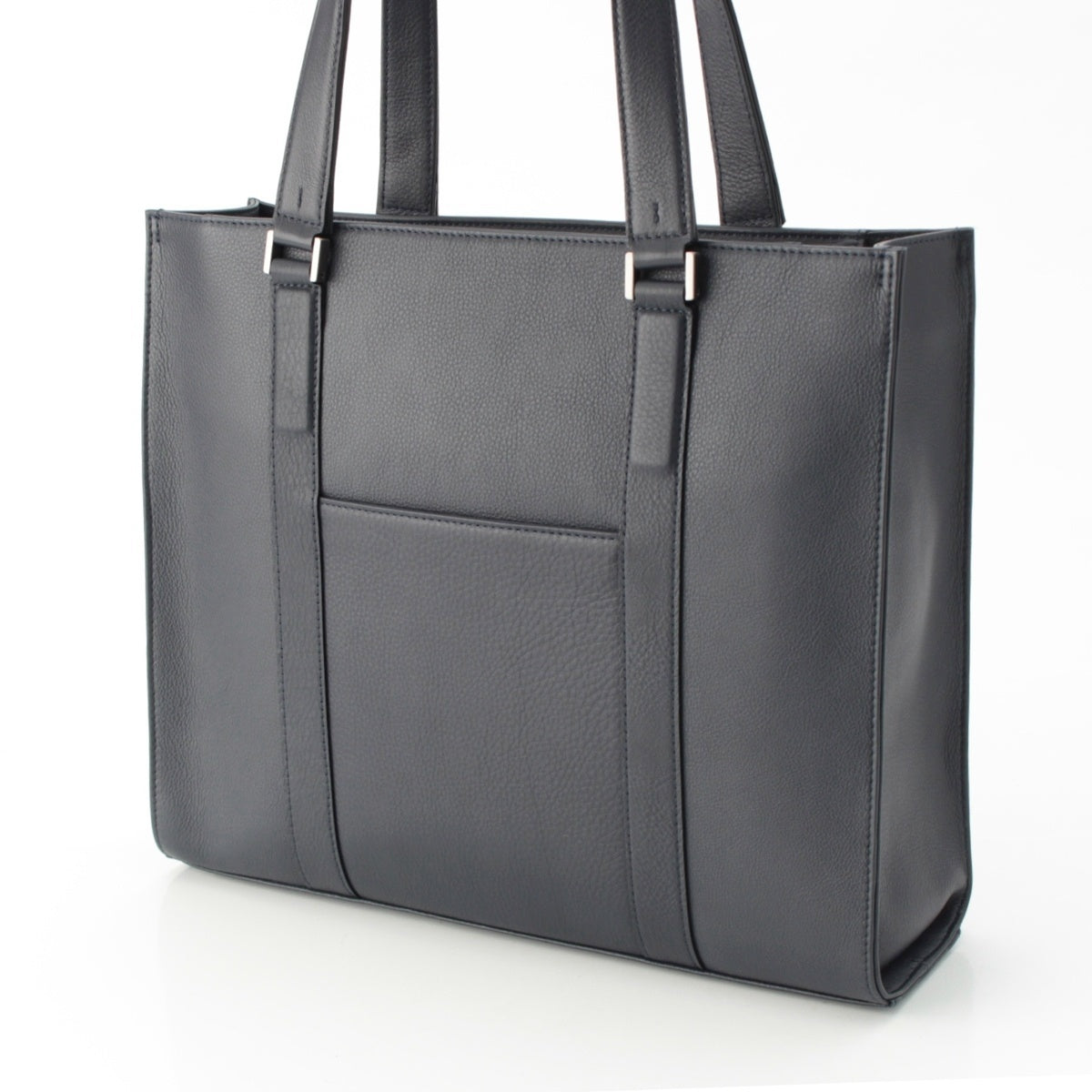 土屋鞄 Waterproof fine leather Prota Tote Bag Dark navy