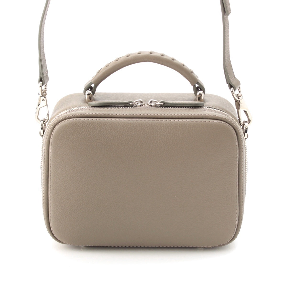 土屋鞄 leather Clarte Swing 2WAY Mini Shoulder Bag Ash gray