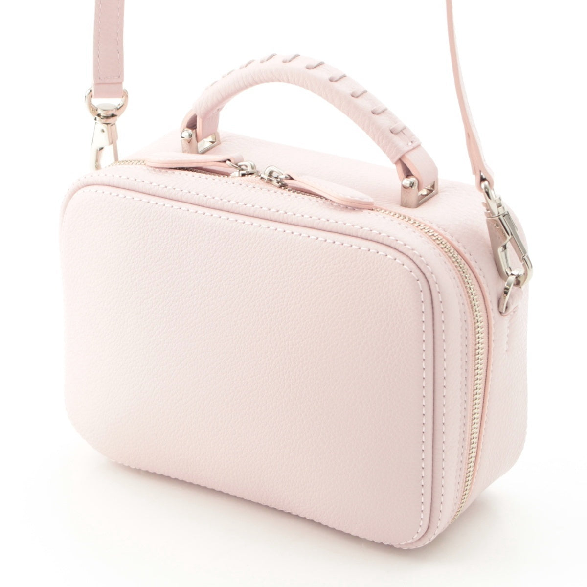土屋鞄 leather Clarte Swing 2WAY Mini Shoulder Bag Shell pink
