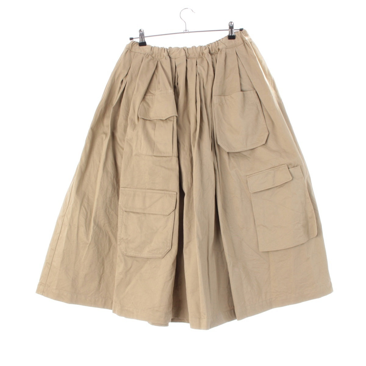 COMME des GARCONS COMME des GARCONS cotton CommeCom Cargo Chinos skirt Bottoms RO-S012 beige M