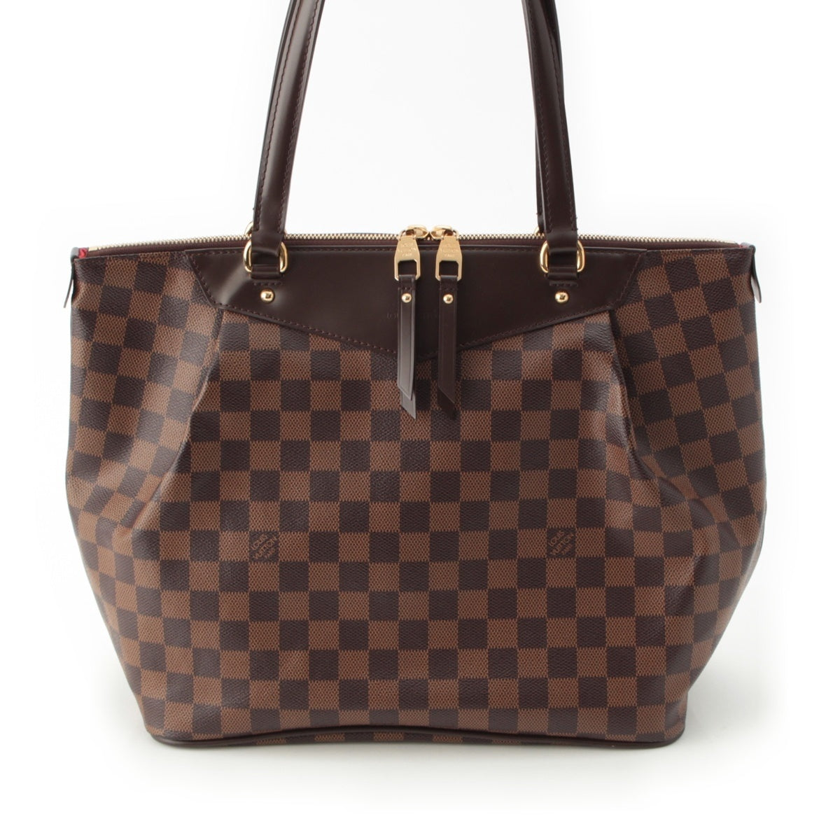 LOUIS VUITTON Westminster GM ダミエキャンバス × レザー Tote Bag N41103 Brown