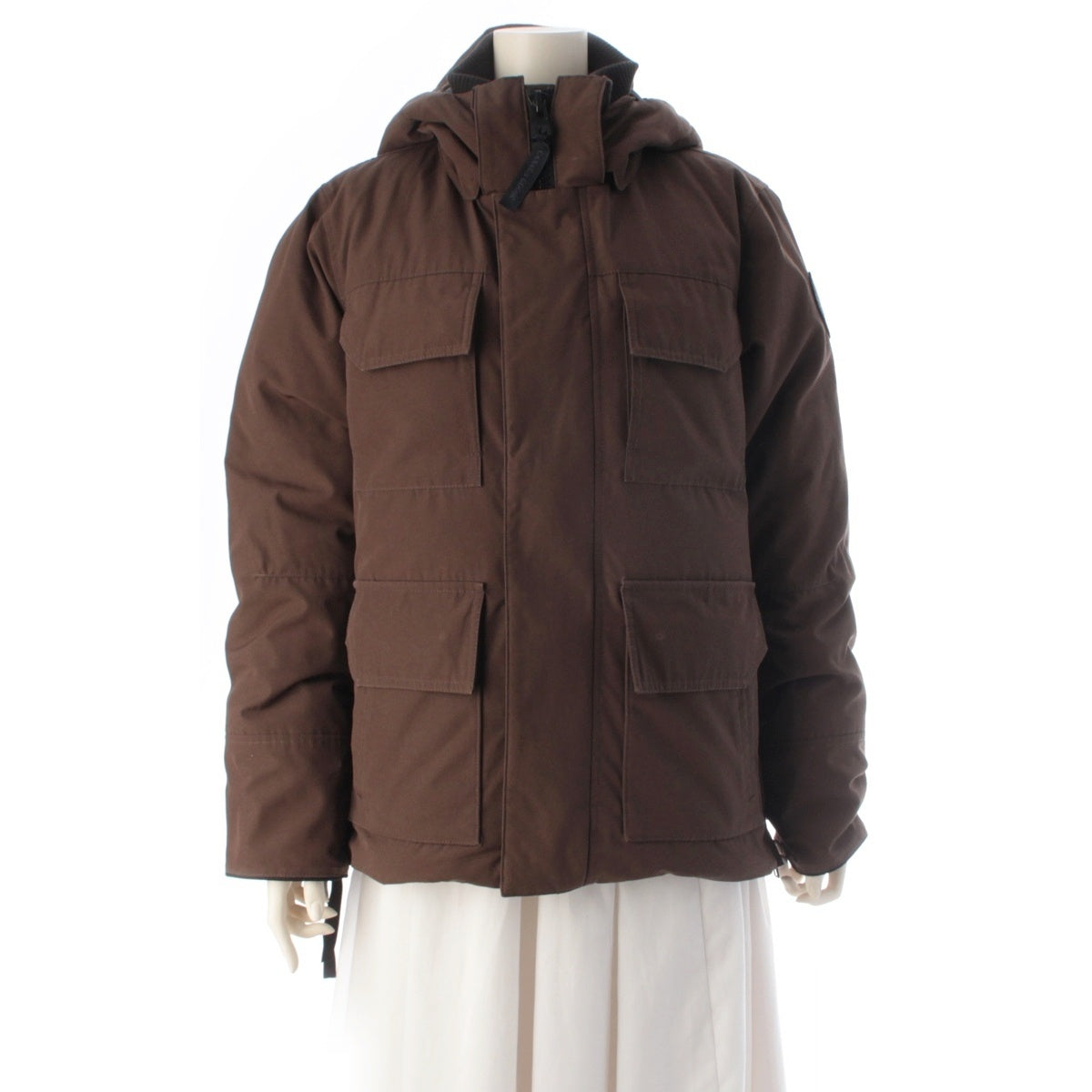 CANADA GOOSE MAITLAND PARKA polyester Black label Down jacket 4550MB Brown S