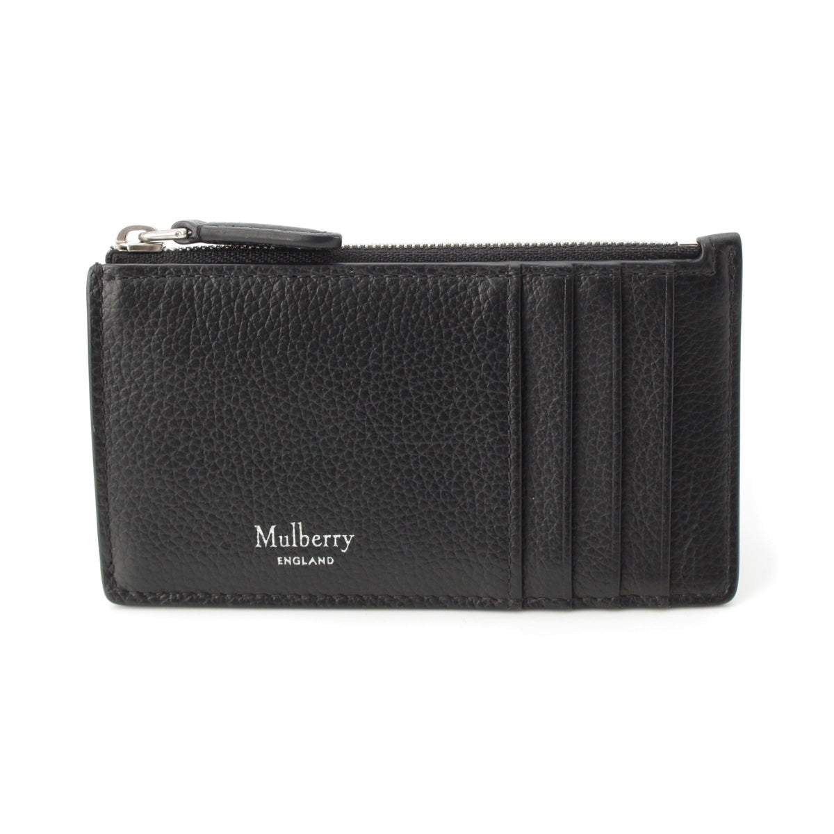 MULBERRY Continental Zipped Long Card Holder Coin case black