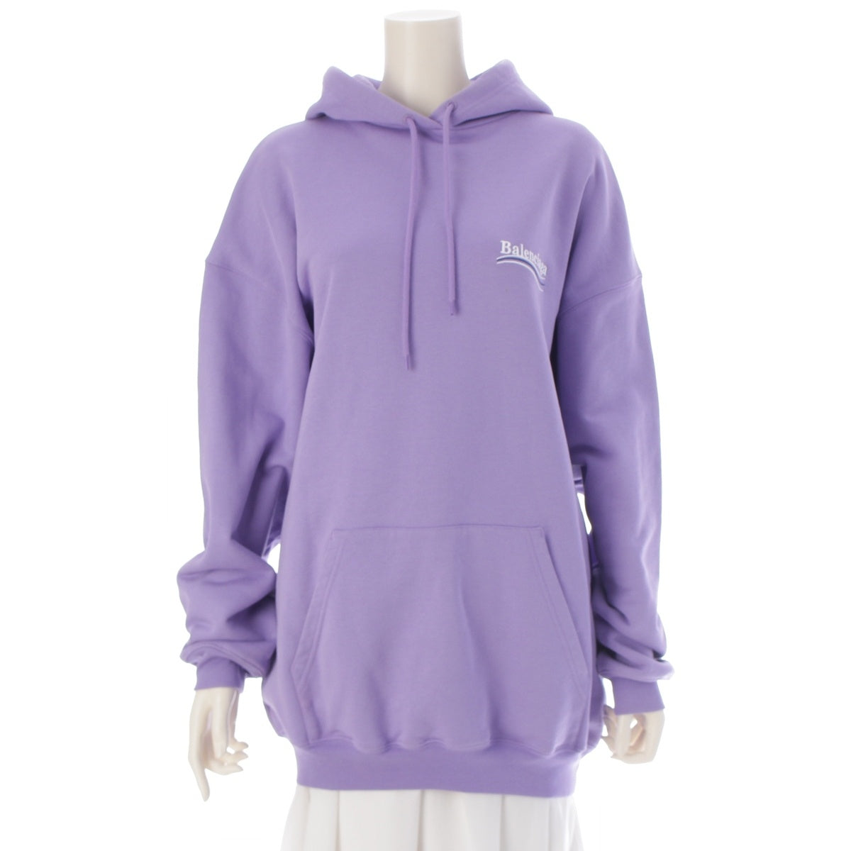 BALENCIAGA Campaign logo pullover Parker tops 578135 purple S