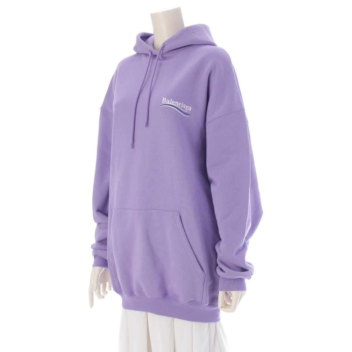 BALENCIAGA Campaign logo pullover Parker tops 578135 purple S