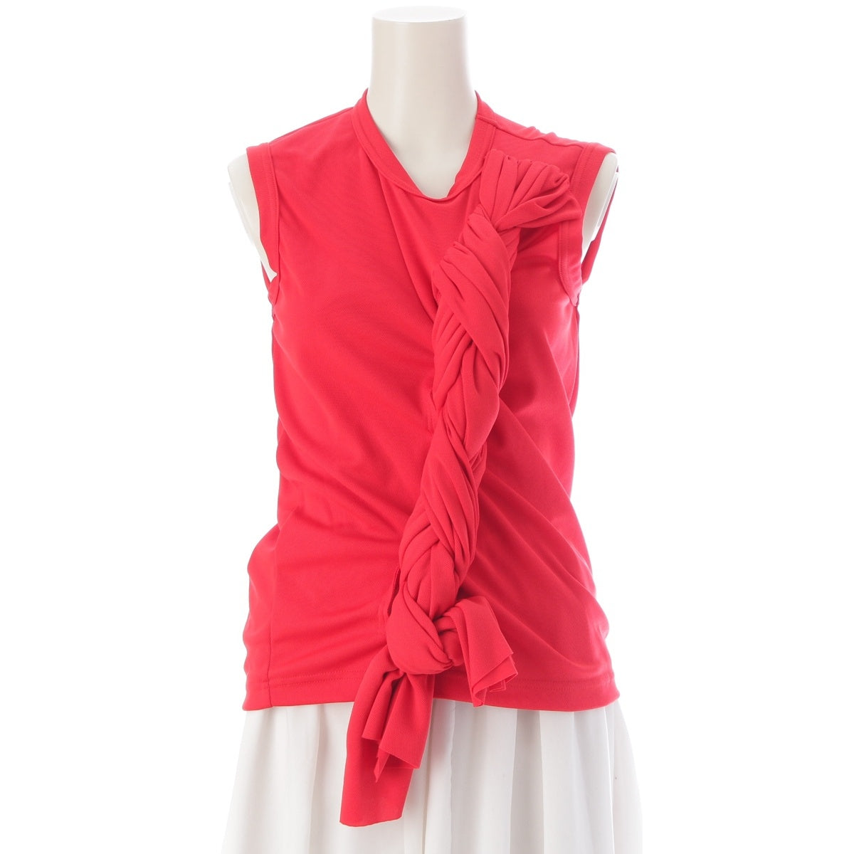 COMME des GARCONS Twist design Tank top tops GP-T014 Red XS