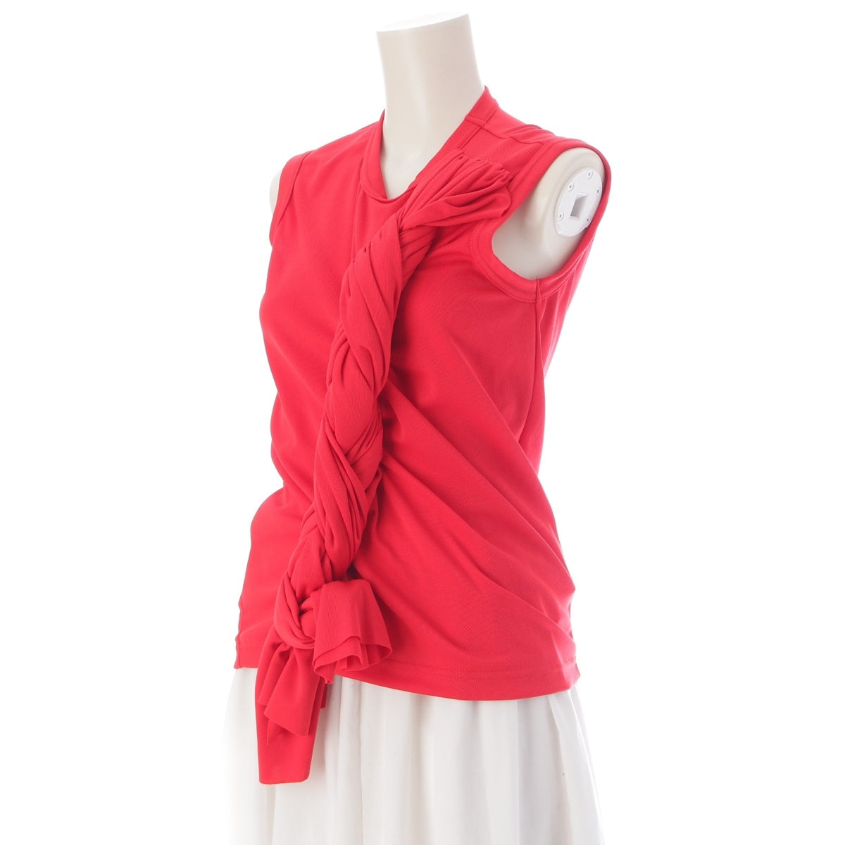COMME des GARCONS Twist design Tank top tops GP-T014 Red XS