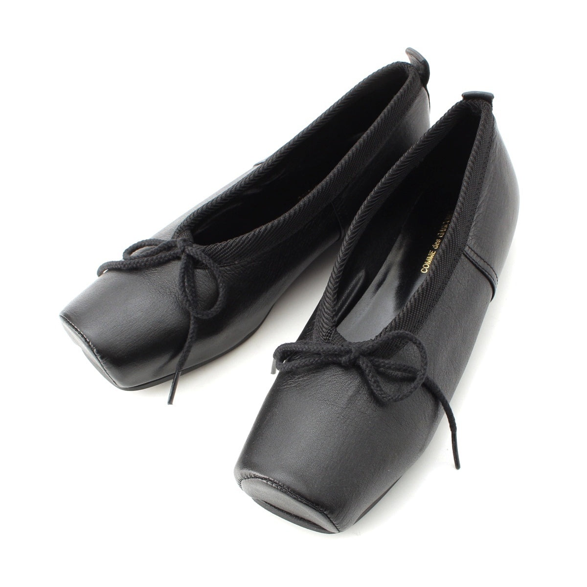 COMME des GARCONS COMME des GARCONS leather Ballet shoes RH-K101 black 23