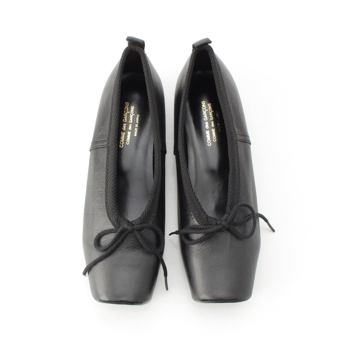 COMME des GARCONS COMME des GARCONS leather Ballet shoes RH-K101 black 23