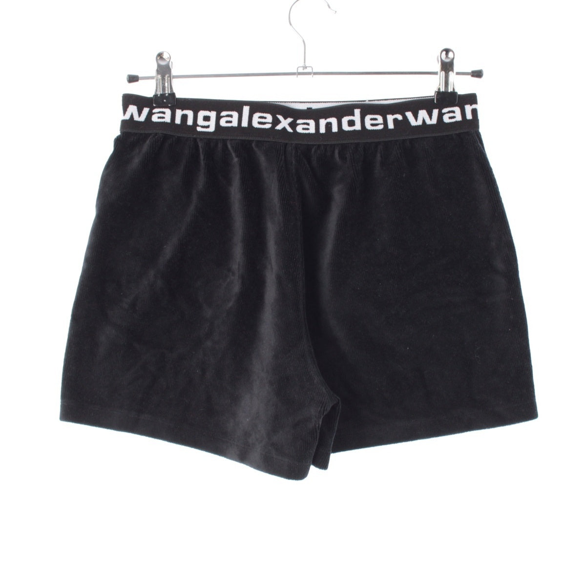 Alexander Wang Corduroy Logo Short Pants Bottoms black XS